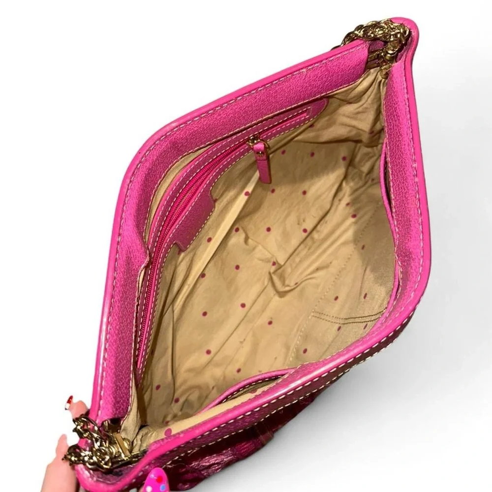 Kate Spade New York Raffia Shoulder Bag in Pink